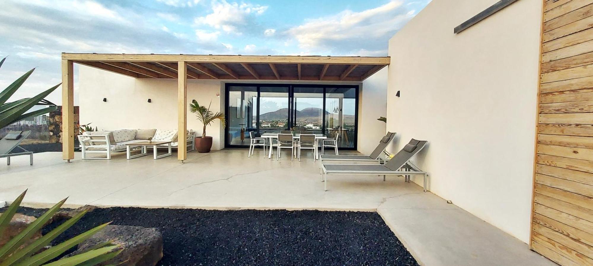 Villa Tabaiba En Lajares Con Piscina מראה חיצוני תמונה