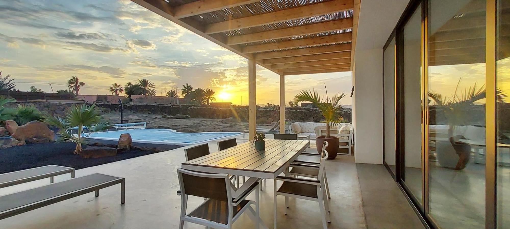 Villa Tabaiba En Lajares Con Piscina מראה חיצוני תמונה
