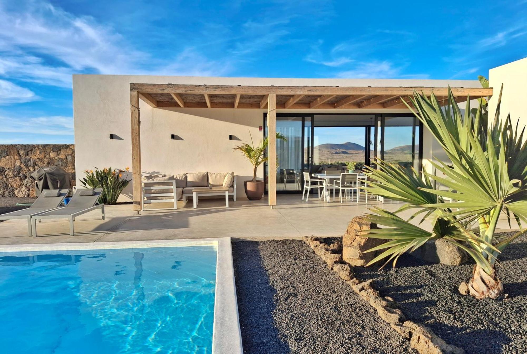 Villa Tabaiba En Lajares Con Piscina מראה חיצוני תמונה