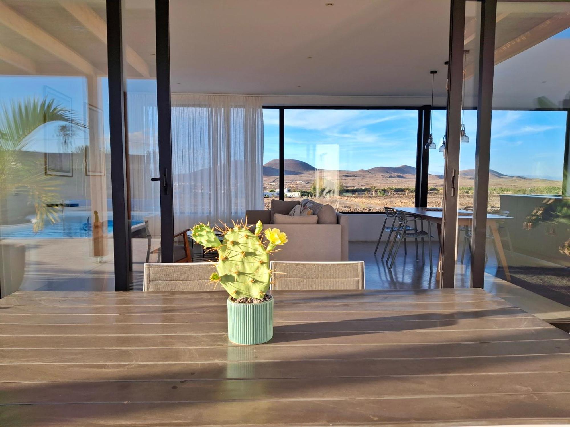 Villa Tabaiba En Lajares Con Piscina מראה חיצוני תמונה